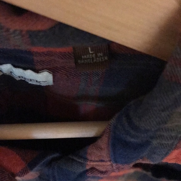 Hobbs Creek Mens Long Sleeve Flannel Shirt Size Large - Picture 8 of 16